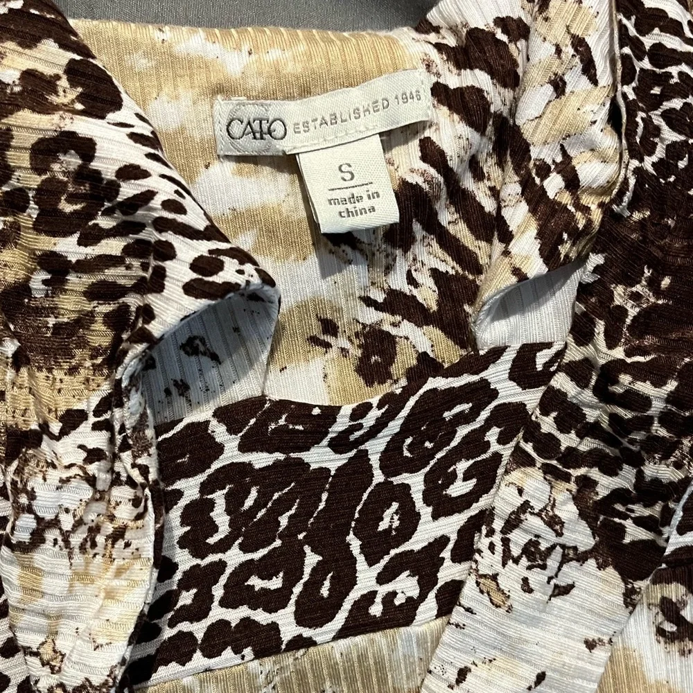 Adorable animal print mini dress - Picture 3 of 5